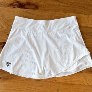 White Athletic Skirt